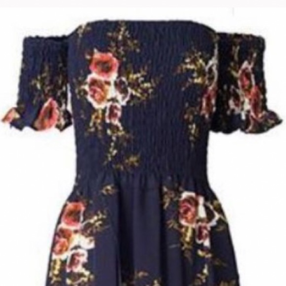π (L, XL) Off-the-Shoulder Summer Beach Dress - Picture 6 of 9